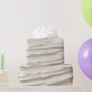 Abstract Ivory Texture Wrapping Paper