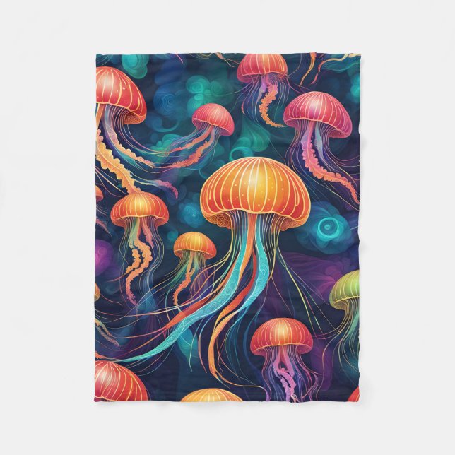 ABSTRACT JELLYFISH BLANKET (Front)
