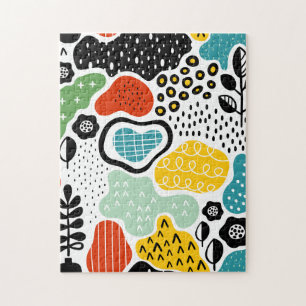 Abstract Jigsaw Puzzle