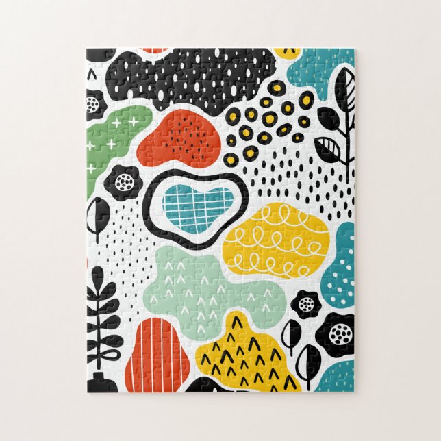 Abstract Jigsaw Puzzle (Vertical)