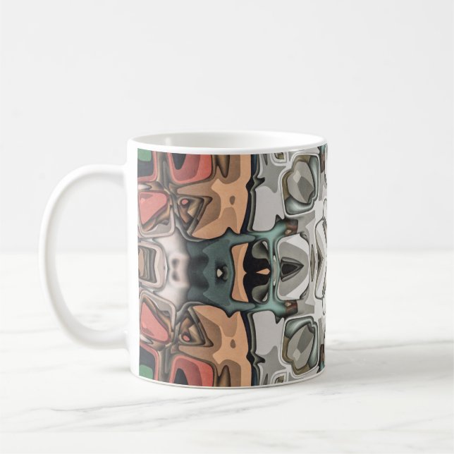 Abstract Kaleidoscope Coffee Mug (Left)