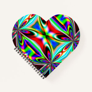 Abstract Kaleidoscope Colourful Design-11438 Notebook