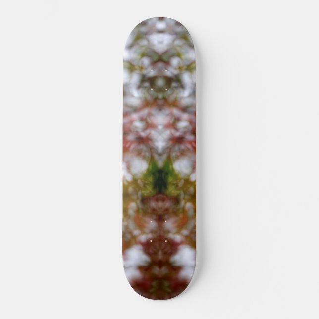 Abstract kaleidoscope figure skateboard (Front)