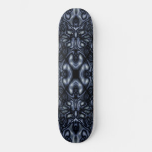 Abstract kaleidoscope figures pattern skateboard