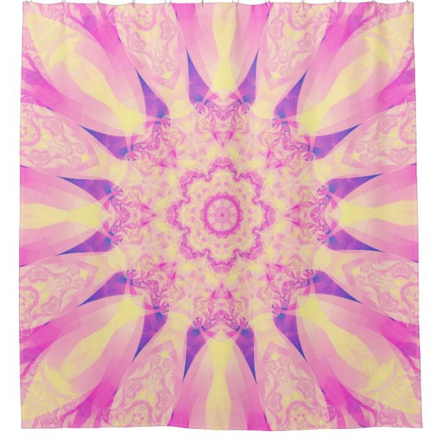 Abstract kaleidoscope pastel background. Beautiful (Front)