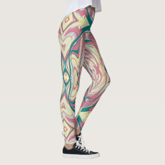 Abstract Kaleidoscope Pattern 21 Leggings
