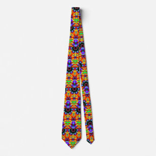 Abstract Kaleidoscopic Neck Tie
