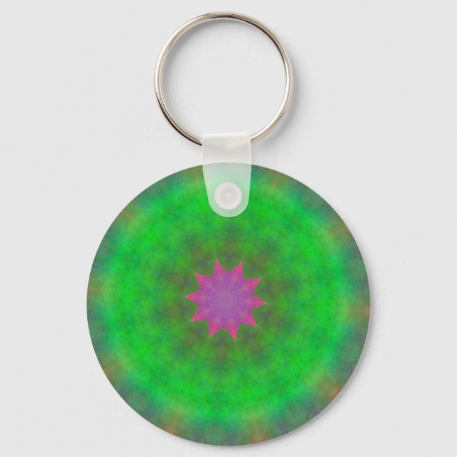 Abstract Keychain (Front)