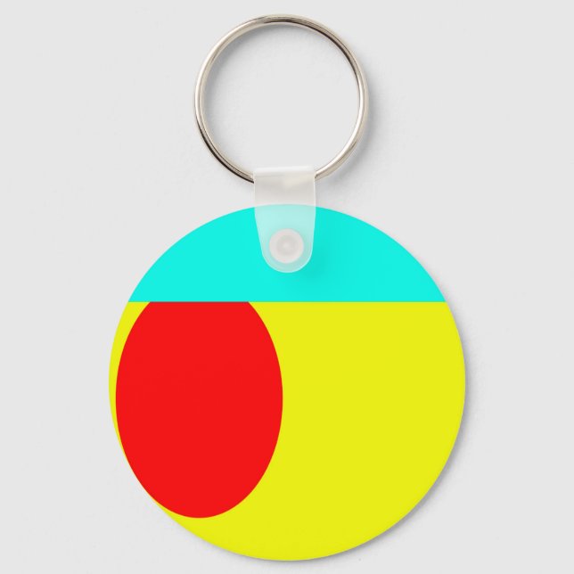 Abstract Keychain (Front)