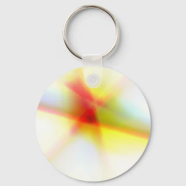 Abstract Keychain Zazzle