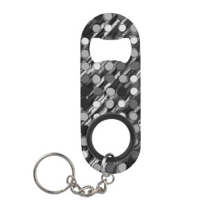 Abstract Keychain Bottle Opener