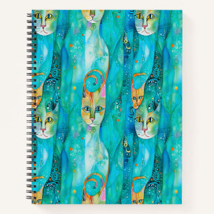 Abstract Kittens Notebook