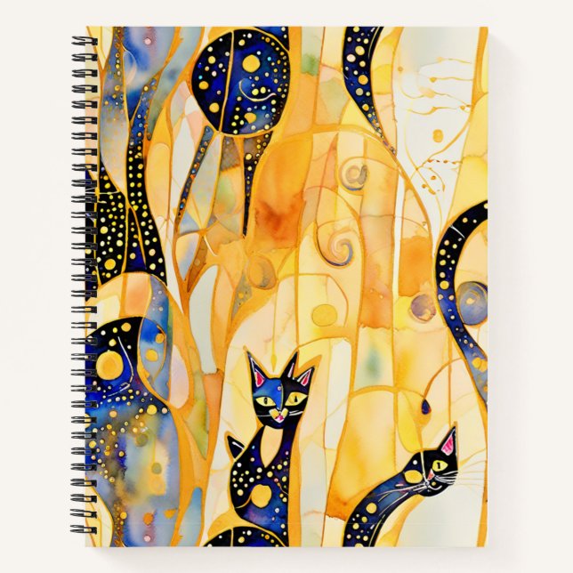 Abstract Kittens  Notebook