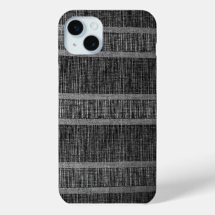 Abstract knitted texture iPhone 15 mini case