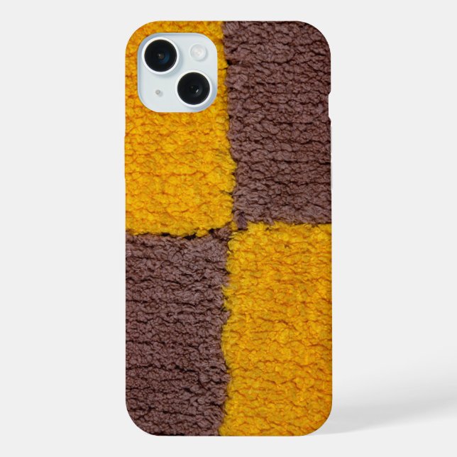 Abstract knitted texture iPhone case (Back)