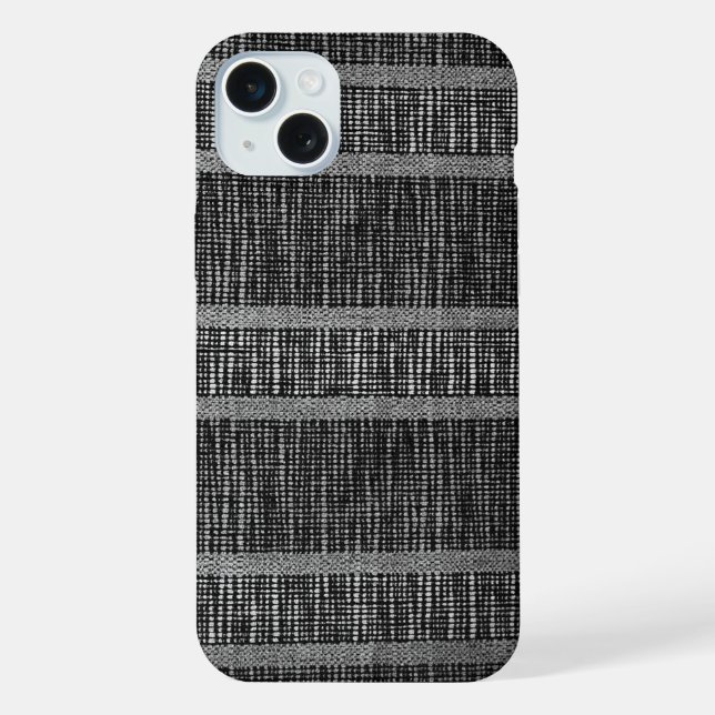 Abstract knitted texture iPhone case (Back)