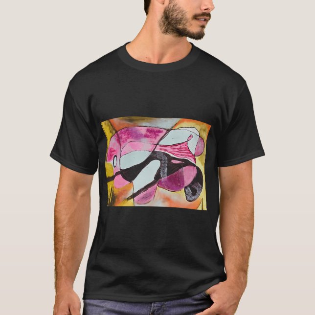 Abstract Koi Fish T-Shirt (Front)