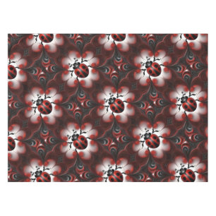 Abstract Ladybird Art Design, Tablecloth