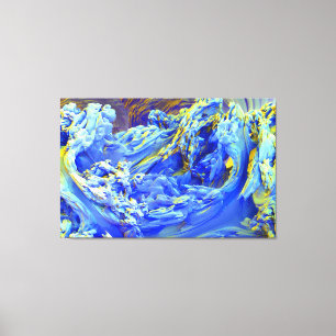 Abstract Landscape Canvas Print