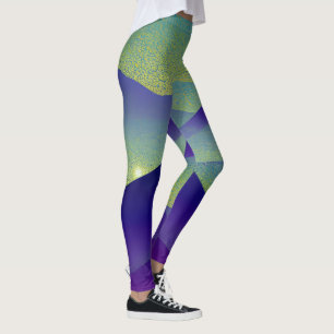 Abstract Landscape Fallen Star 23 Leggings