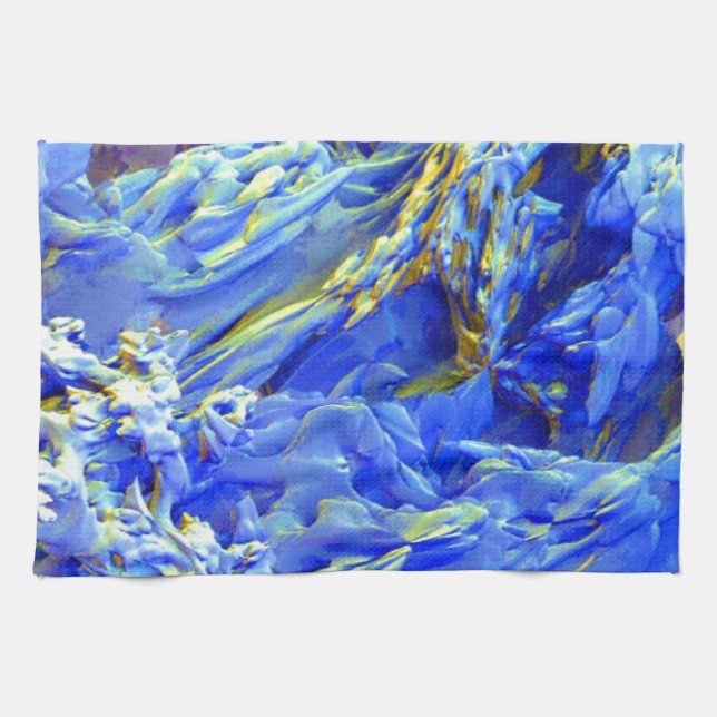 Abstract Landscape Kitchen Towel (Horizontal)