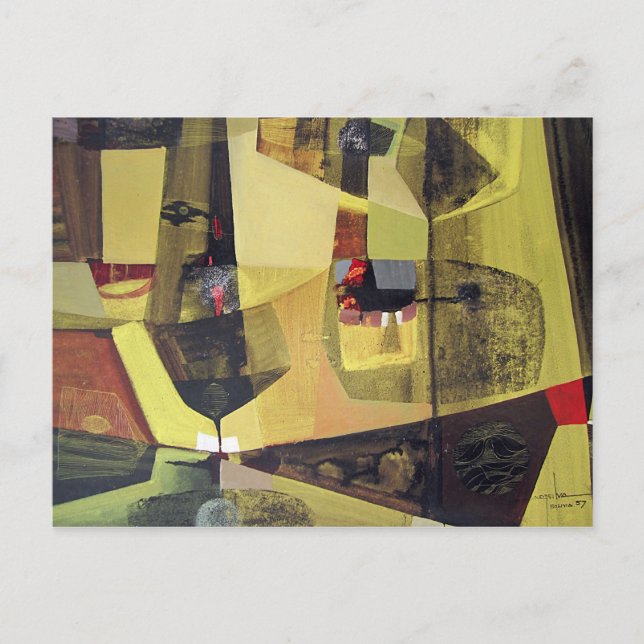 Abstract Landscape of Potosi Bolivia 30x22.6 Postcard (Front)