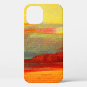 abstract landscape oil painting on canvaspaint,oil iPhone 12 case