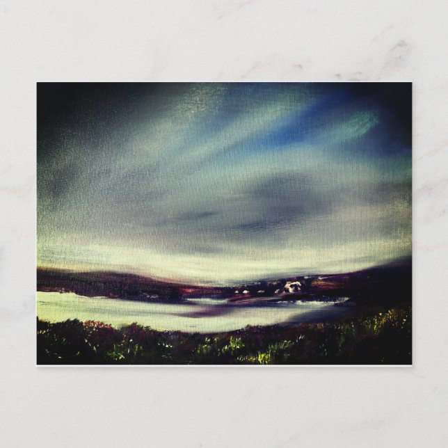 Abstract Landscape  Postcard (Front)