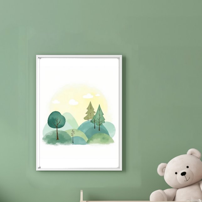 Abstract Landscape Poster (Creator Uploaded)