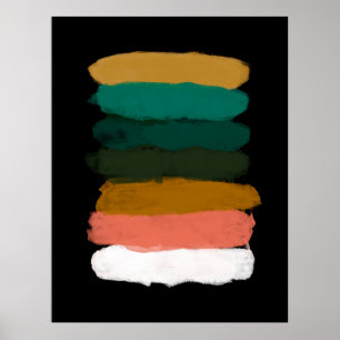 Abstract landscape. Versatile artistic backdrop. A Poster