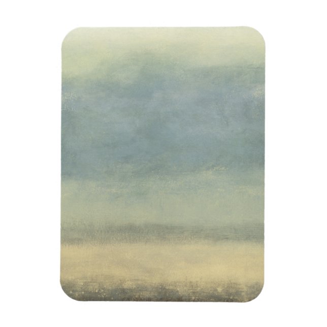 Abstract Landscape with Overcast Sky Magnet (Vertical)