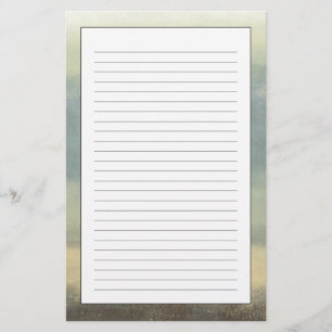 Abstract Landscape with Overcast Sky Stationery