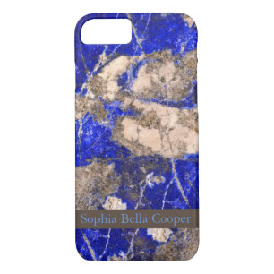 Abstract Lapis Lazuli Blue Granite Case-Mate iPhone Case