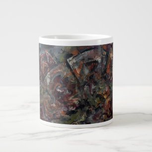 Abstract Large Coffee Mug