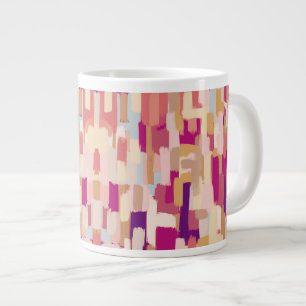 Abstract large coffee mug