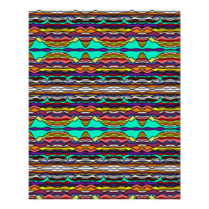 Abstract Layers Poster
