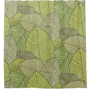 Abstract leafs pattern colorful