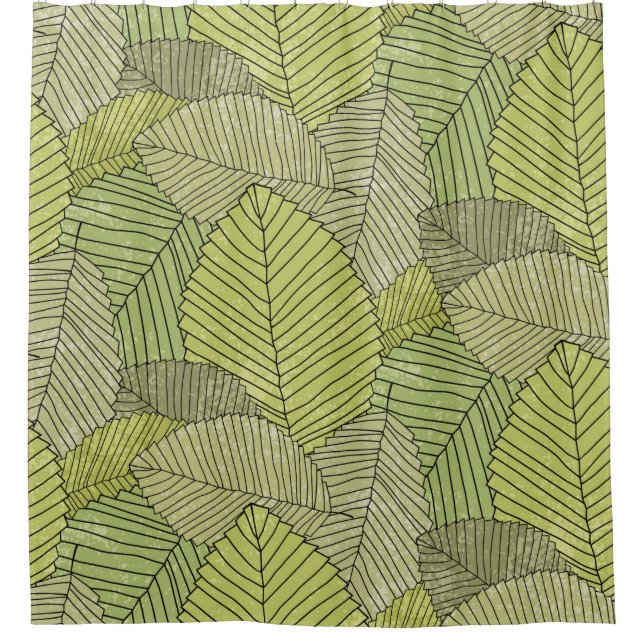 Abstract leafs pattern colorful (Front)