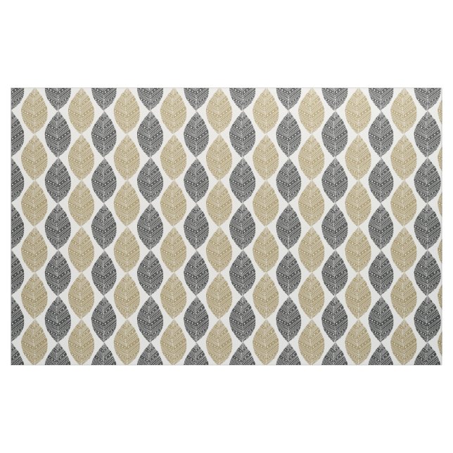 Abstract Leafs Pattern fabric (Fat Quarter)