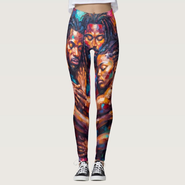 Abstract Leggings (Front)