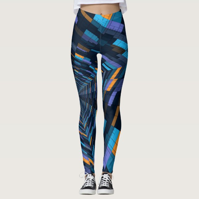 Abstract  Leggings (Front)