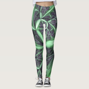Abstract Leggings