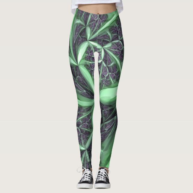 Abstract Leggings  (Front)