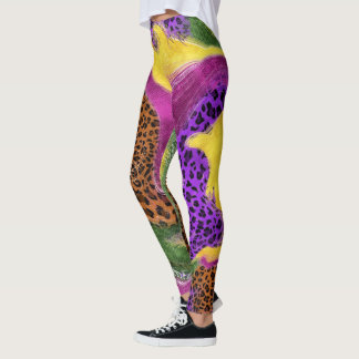 abstract leggins,leopard leggins leggings