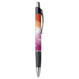 Abstract Lesbian Pride Flag Pen