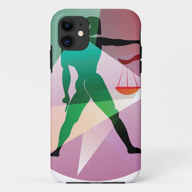 abstract libra Case-Mate iPhone case (Back)