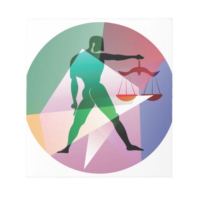 abstract libra notepad (Front)