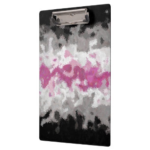 Abstract Librafeminine Pride Flag Clipboard