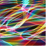 Abstract light ribbons Photo Sculpture<br><div class="desc">Abstract light ribbons Photo Sculpture</div>