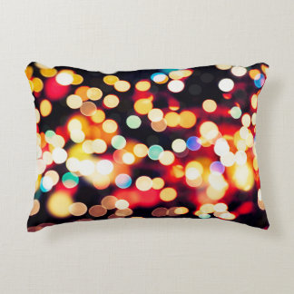 Abstract Light: Simple Texture Background Accent Pillow
